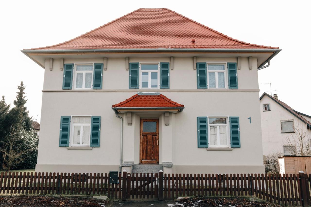 Ferienwohnung Am Federsee Bad Buchau Esterno foto