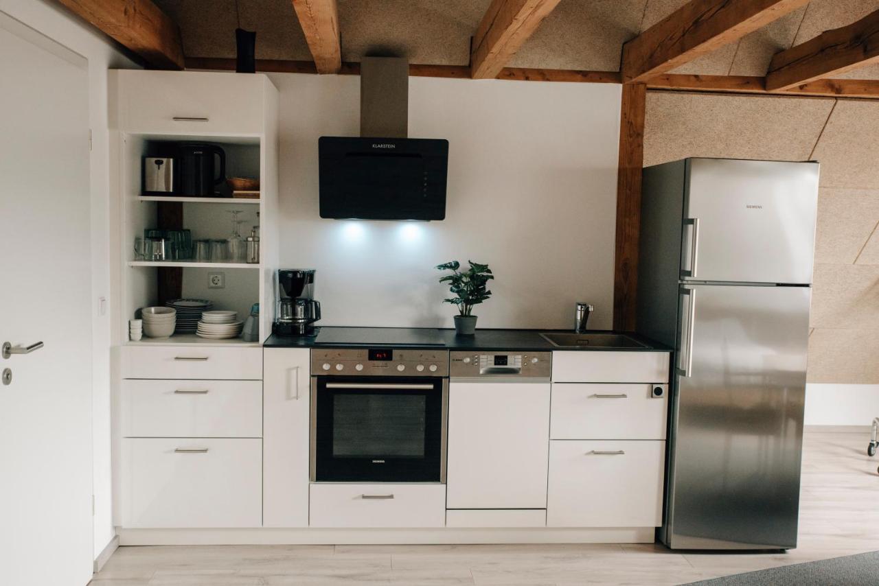 Ferienwohnung Am Federsee Bad Buchau Esterno foto